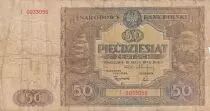 Polonia 50 Zlotych 1946 - Sailing ship - P.128b