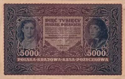 Polonia 5000 Marek - T. Kosciuszko - Woman - 1920 - Varieties serials - P.31