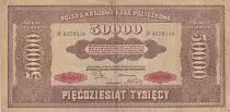 Polonia 50000 Marek - 1922 - Serial H - P.33