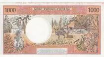 Polyn&eacute;sie Fr. 1000 Francs Tahitienne - Faut&eacute; - S&eacute;rie P.026