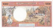 Polynésie Fr. 1000 Francs Tahitienne - Fauté - Série Z.021