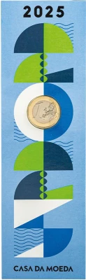 Portogallo 1 euro 2024 Coincard BU - Bookmark