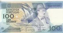 Portogallo 100 Cem Escudos - Fernando Pessoa - 03-12-1988 - Serial BQK