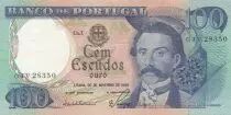 Portogallo 100 Escudos - 30-11-1965 - Camilo Castelo Branco - Serial GJV