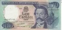 Portogallo 100 Escudos - 30-11-1965 - Camilo Castelo Branco - Serial GRB