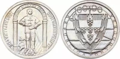Portogallo 100 Escudos - Battle of Aljubarrota - 1986