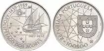 Portogallo 100 Escudos - Discovery of the Azores - 1989