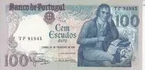 Portogallo 100 Escudos - Manuel Barbosa Du Bocage - 24-02-1981 - Serial TP
