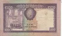 Portogallo 100 Escudos - Pedro Nunes - 19-09-1961 - Serial BTG