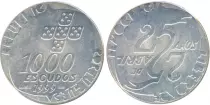 Portogallo 1000 Escudos - Carnation Revolution - 1999