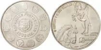 Portogallo 1000 Escudos - Lusitanian Horse - 2000