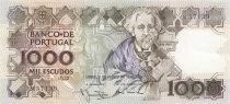 Portogallo 1000 Escudos - Teofilo Braga - 1989 - P.181