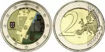 Portogallo 2 Euros - Guimaraes - Colorised - 2012