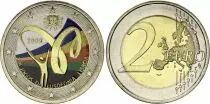 Portogallo 2 Euros - Lusophonia Games - Colorised - 2009