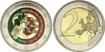 Portogallo 2 Euros - Portuguese Republic - Colorised - 2010