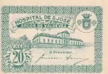 Portogallo 20 Centavos - Arcos de Valderez - Hospital de S. Jos&eacute; - 1917