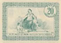 Portogallo 20 Centavos - San Jos&eacute; Hospital - 1920