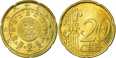 Portogallo 20 Centimes 2005