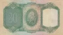 Portogallo 20 Escudos - Antonio luiz de Menezes - Serial XLX - 1959