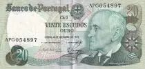 Portogallo 20 Escudos - Gago Coutinho - 04-10-1978 - Serial APG