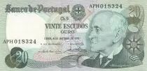 Portogallo 20 Escudos - Gago Coutinho - 04-10-1978 - Serial APH