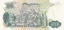 Portogallo 20 Escudos - Garcia de Orta - 27-07-1971 - Serial AFH