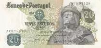 Portogallo 20 Escudos - Garcia de Orta - 27-07-1971 - Serial AFR