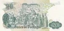Portogallo 20 Escudos - Garcia de Orta - 27-07-1971 - Serial CG