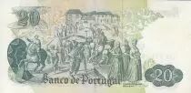 Portogallo 20 Escudos - Garcia de Orta - 27-07-1971 - Serial HF