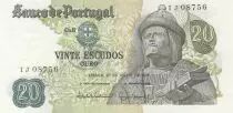 Portogallo 20 Escudos - Garcia de Orta - 27-07-1971 - Serial IJ