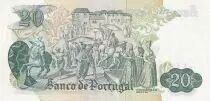Portogallo 20 Escudos - Garcia de Orta - 27-07-1971 - Serial JX