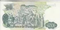 Portogallo 20 Escudos - Garcia de Orta - 27-07-1971 - Serial KX
