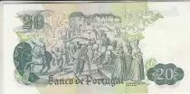 Portogallo 20 Escudos - Garcia de Orta - 27-07-1971 - Serial RD