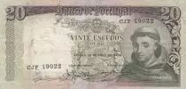 Portogallo 20 Escudos -Saint Ant&oacute;nio (1195-1232) - 24-05-1964 - Various serial