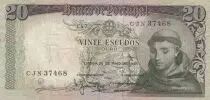 Portogallo 20 Escudos -Saint Ant&oacute;nio (1195-1232) - 26-05-1964 - Various serial