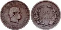 Portogallo 20 Reis Carlos 1st - 1892