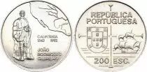 Portogallo 200 Escudos - Discovery of California - 1992