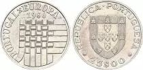Portogallo 25 Escudos - Membership of the EEC - 1986