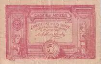 Portogallo 5 Centavos - Coat of Arms - Red - 1918 - F - P.98