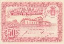 Portogallo 50 Centavos - Arcos de Valderez - Hospital de S. Jos&eacute; - 1917
