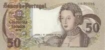 Portogallo 50 Escudos - Infante D. Maria - 01-02-1980 - Serial ZB