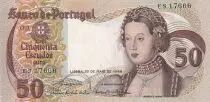 Portogallo 50 Escudos - Infante D. Maria - 25-08-1968 - Serial ES