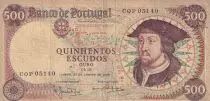 Portogallo 500 Escudos - D. Joao II - 25-01-1966 - Serial CQP