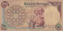 Portogallo 500 Escudos - D. Joao II - 25-01-1966 - Serial CQP