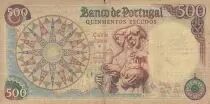 Portogallo 500 Escudos - D. Joao II - 25-01-1966 - Serial CXR