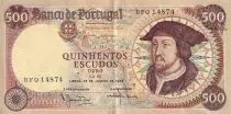 Portogallo 500 Escudos - D. Joao II - 25.01.1966 - XF - P.170a