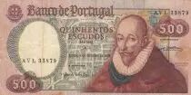 Portogallo 500 Escudos - Francisco Sanches - Braga - 04-10-1979 - Serial AVL