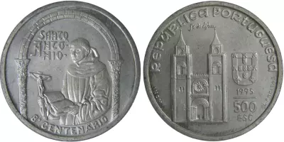 Portogallo 500 Escudos - Sant Antonio - 1995
