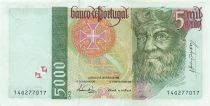 Portogallo 5000 Escudos - Vasco de Gama - 1995 - P.190