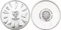 Portogallo 8 Euros - Euro de Football  2004 - 2004 -Argent